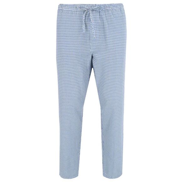 Ten West Apparel Men's Henley Short Sleeve and Plaid Pajama Pant Set - Picture 3 of 3